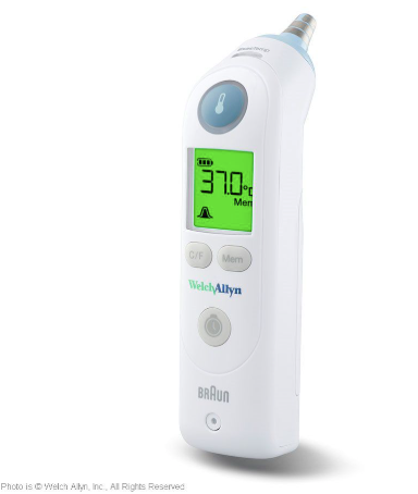Welch Allyn Braun Thermoscan Pro 6000