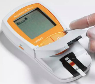 Accutrend plus meter voor glucose en cholesterolmeting - Medequip